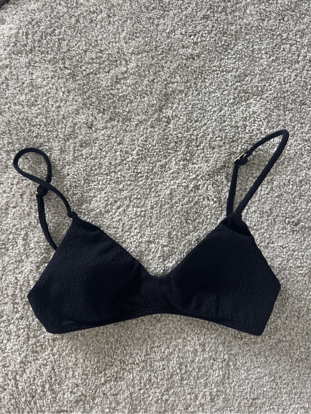NWOT Vix Paula Hermanny black bikini top